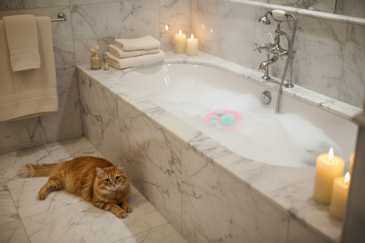 Cat Paw Shaped Bath Sponge