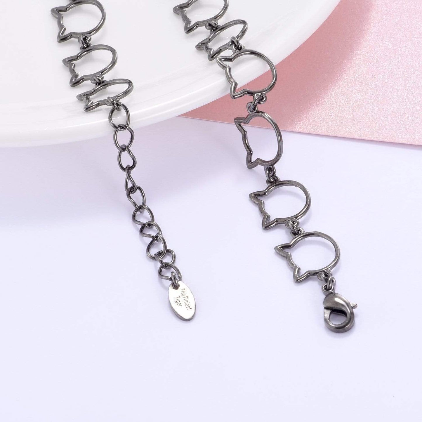 Cat Head Chain Link | Necklace