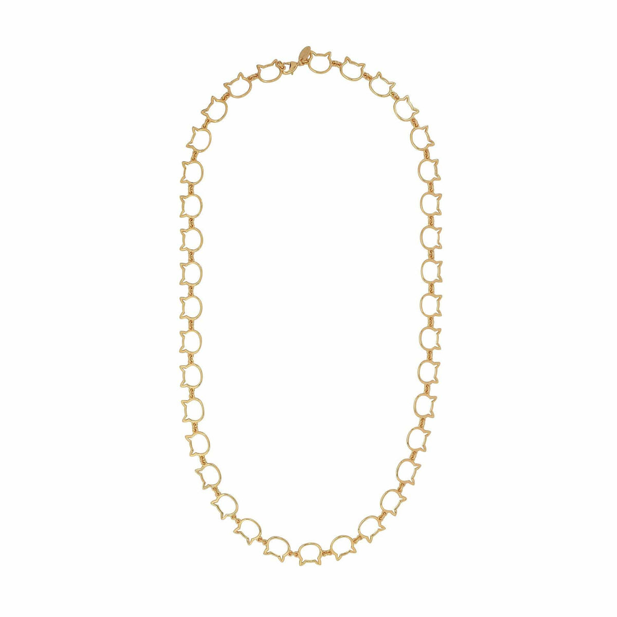 Cat Head Chain Link | Necklace