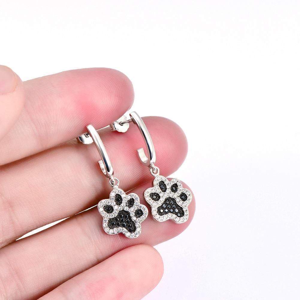 Paw Print Earrings