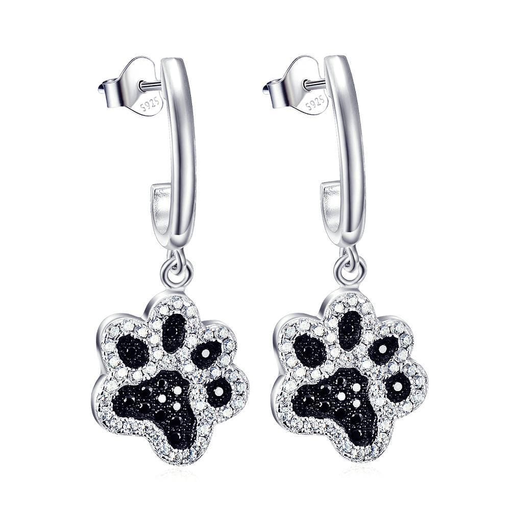 Paw Print Earrings