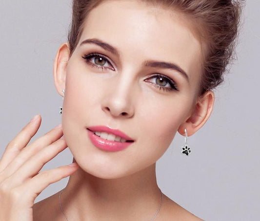 Paw Print Earrings