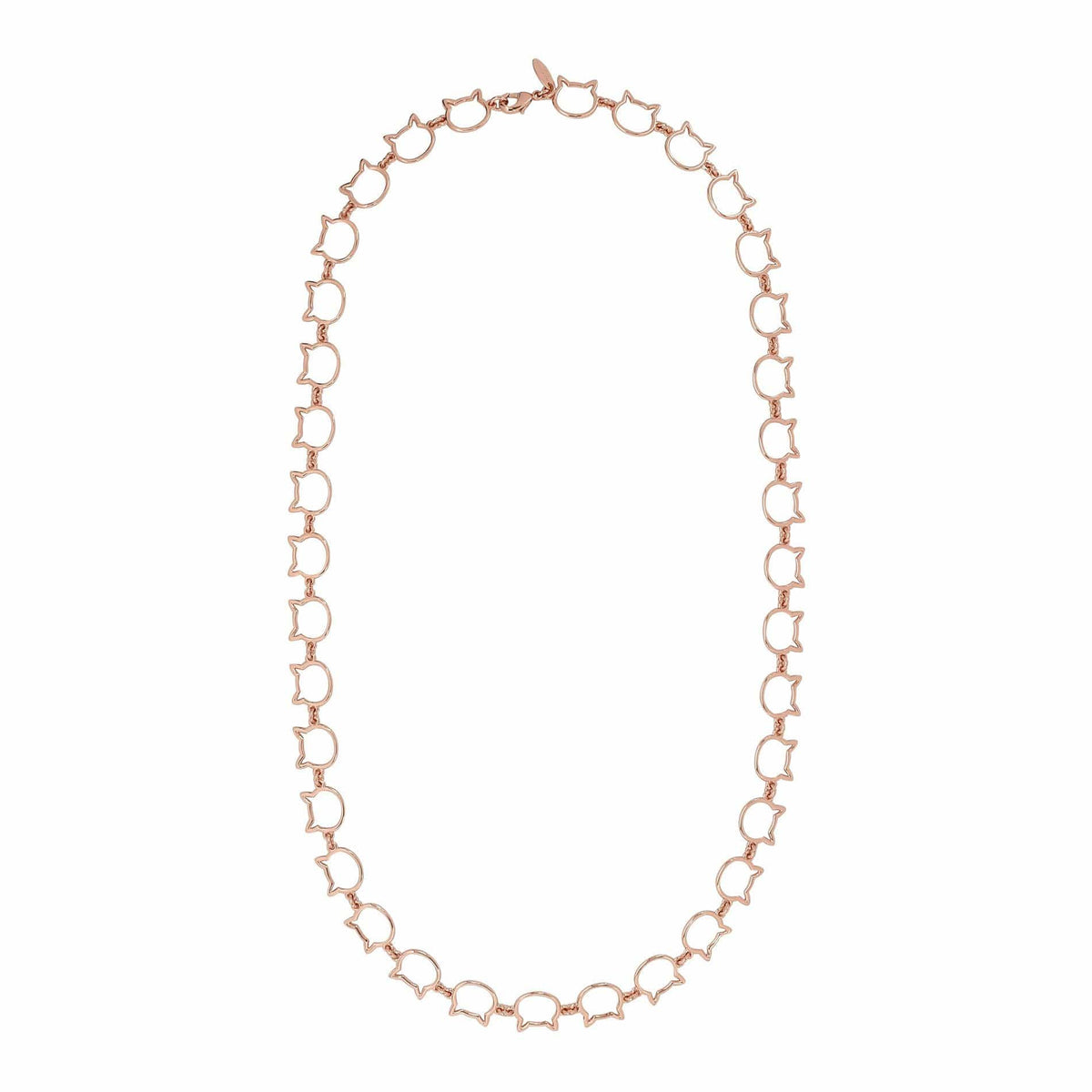 Cat Head Chain Link | Necklace