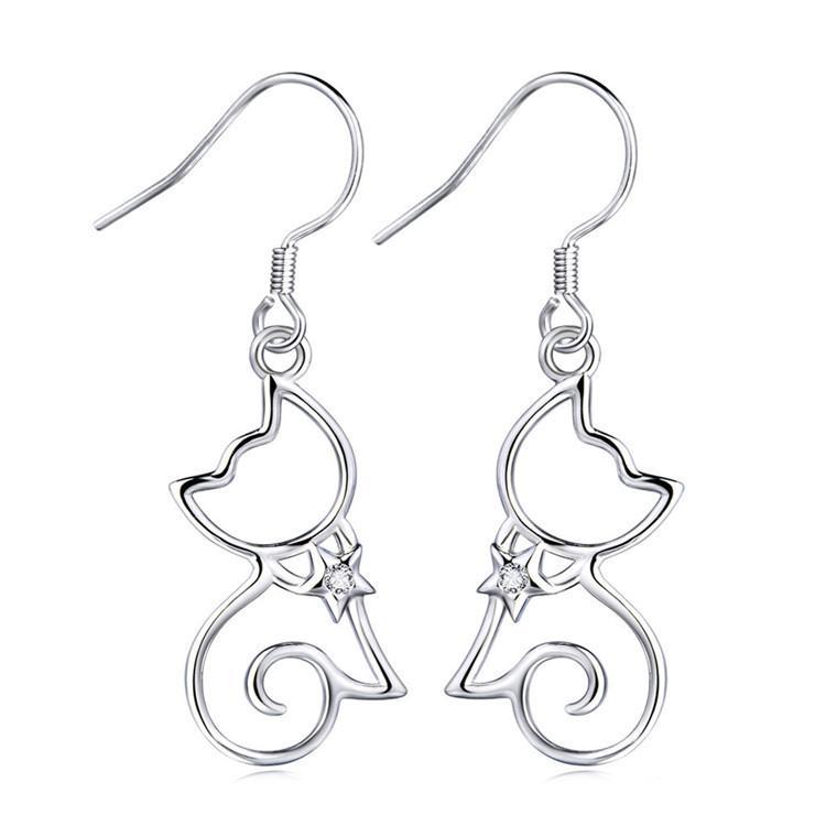 Shining Star Earrings | Sterling Silver