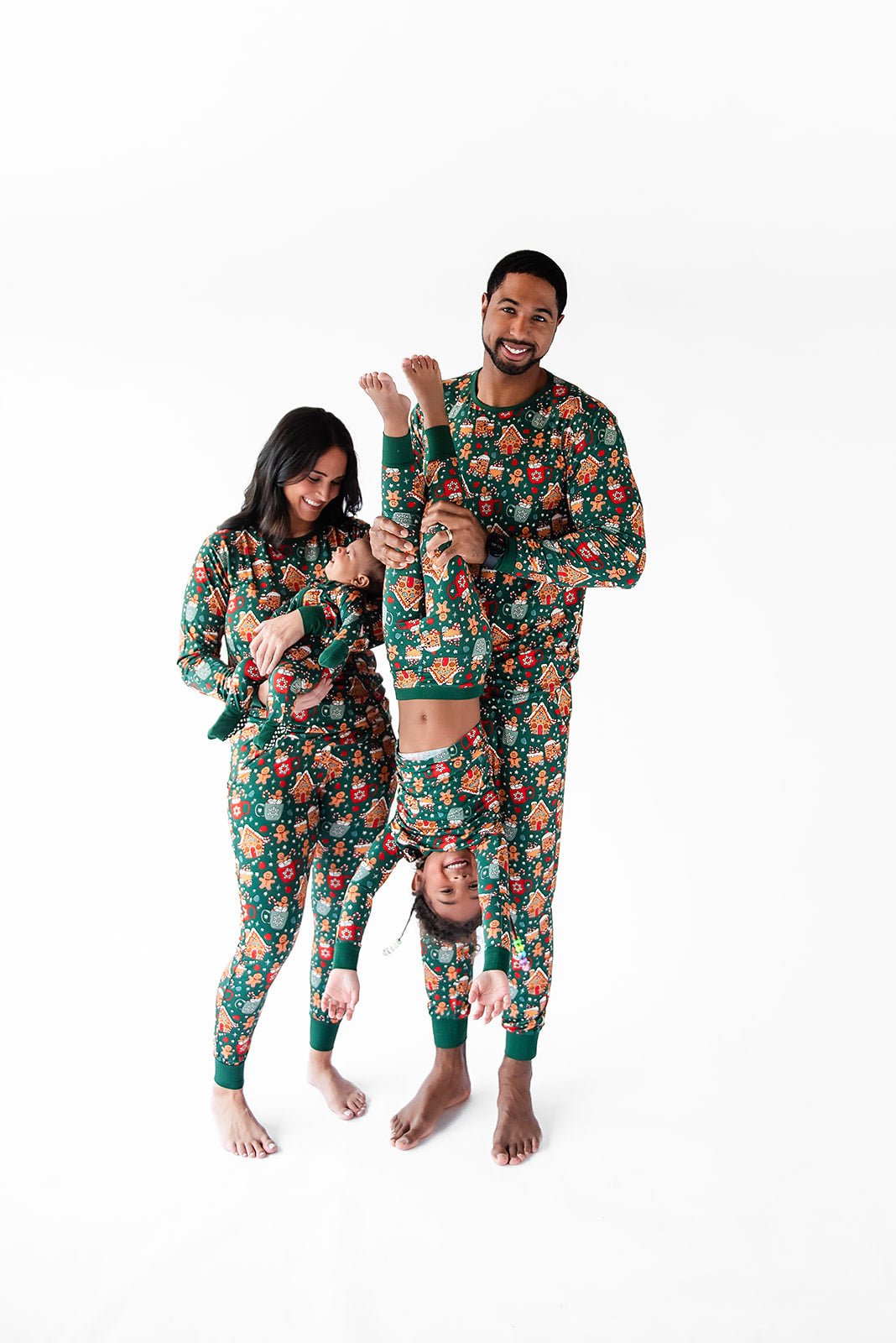 Unisex Jolly Gingerbread Long Sleeve Shirt