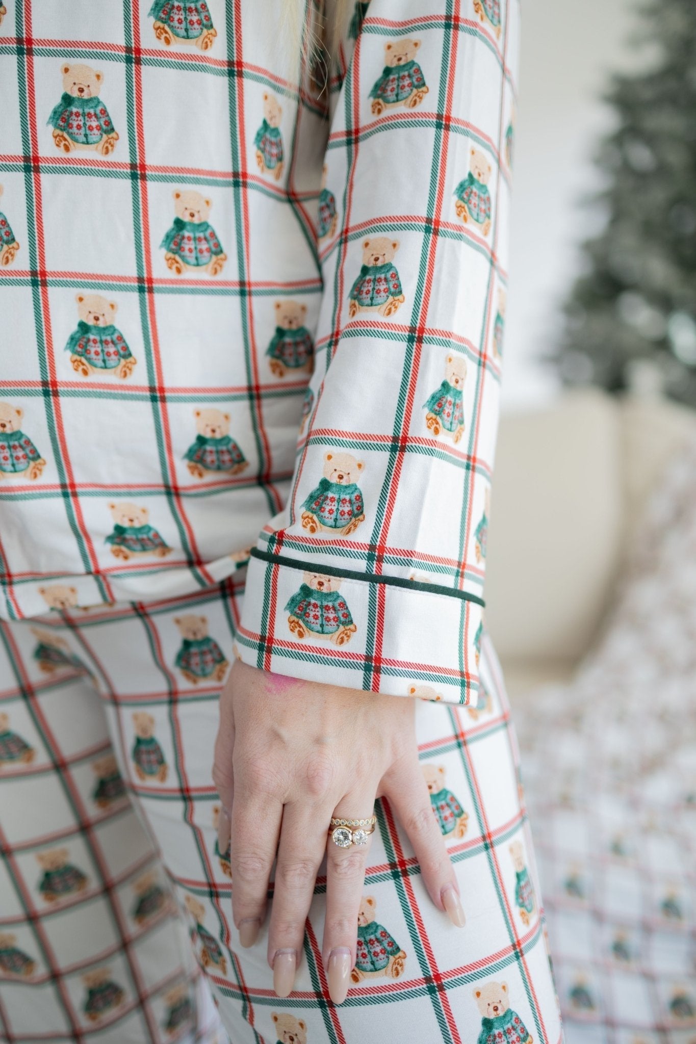 Vintage Teddy Unisex Adult Button Down Set