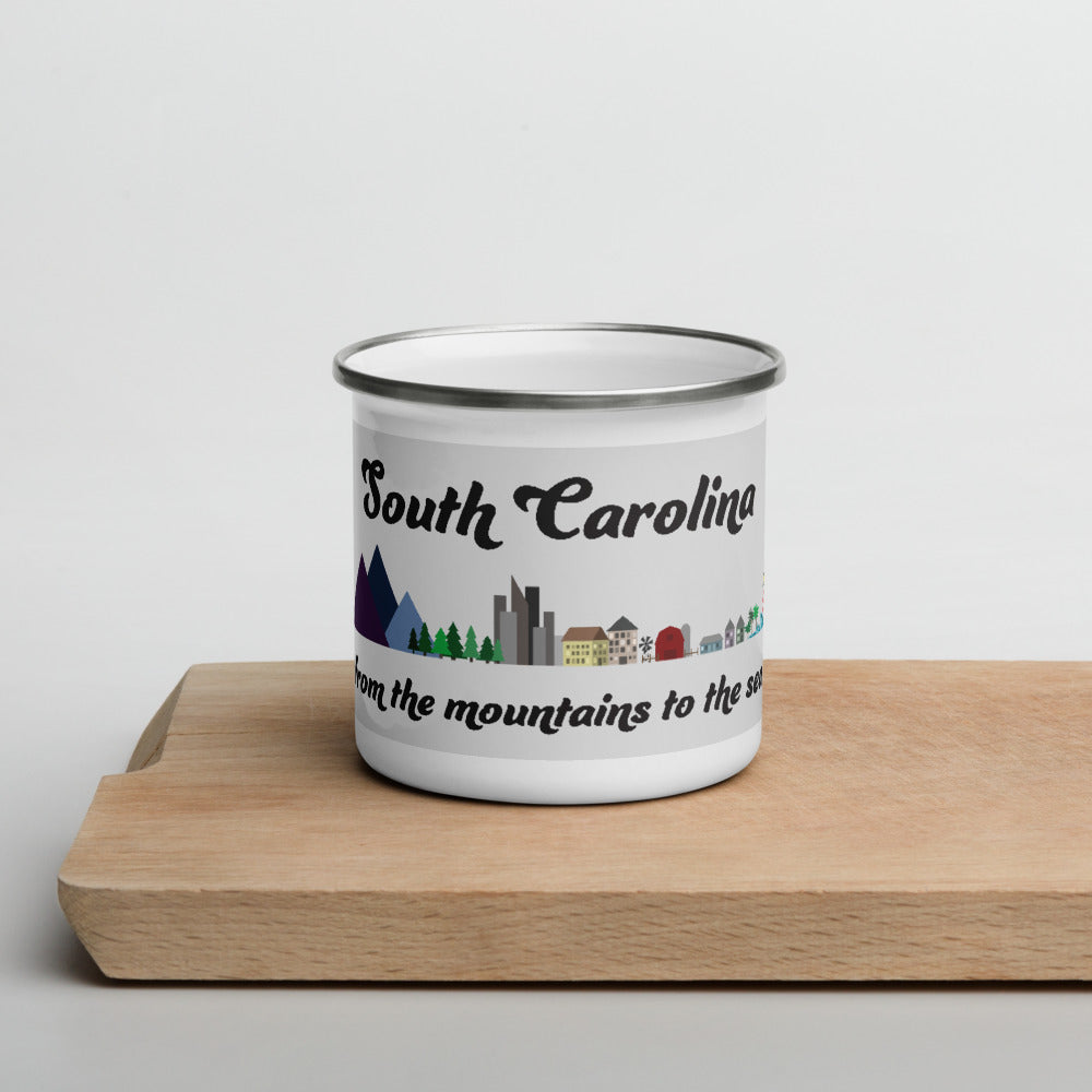 Enamel Mug - South Carolina